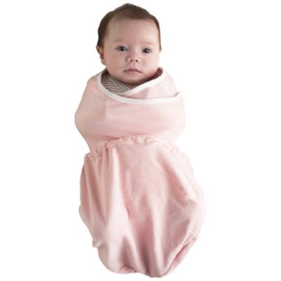 ERGOBABY - SWDPNKNATMNL - SAC DE PORTAGE - COUVERTURES D'EMMAILLOTAGE - ROSE/NATUREL TAILLE M/L
