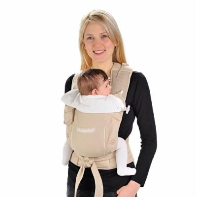 HOPPEDIZ - BON-S-SAN - PORTE-BÉBÉ DORSAL - BONDOLINO - QUALITÉ LÉGÈRE - SABLE/CRÈME