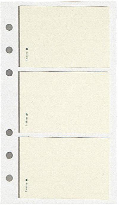 Recharge Organiseur Exatime 17 notes.  3 blocs