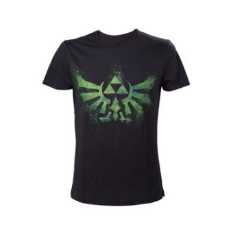 T Shirt Zelda Logo Vert Taille L