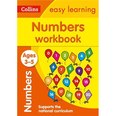 Numbers Workbook Ages 3-5: New Edition (Collins Easy Learning Preschool) (Paperback)