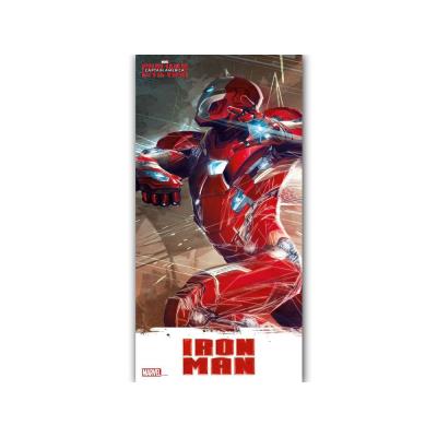 Poster Marvel Verre Trempé Civil War Iron Man 30x60cm