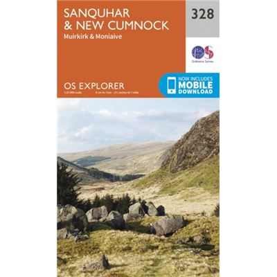 Os Explorer Map (328) Sanquhar And New Cumnock (Map)