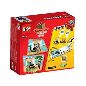 Lego juniors - 10679 - jeu de construction - la chasse au trésor des pirates - 1