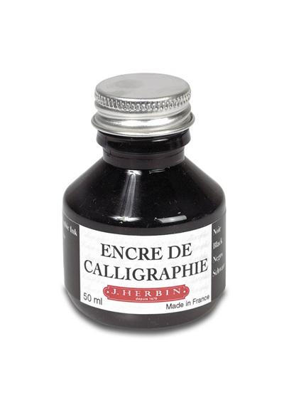 Herbin - Encre de calligraphie 50ml - Noir