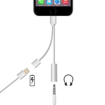 TD® adaptateur écouteur iPhone chargeur rapide USB + port jack AUX