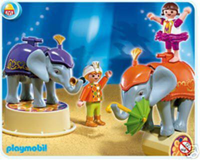 Playmobil - 4235 - Enfants Acrobates et Éléphanteaux