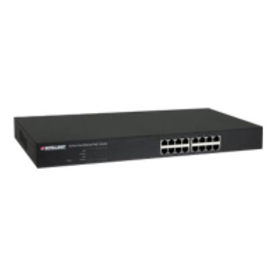 Intellinet 16-Port Fast Ethernet Poe+ Switch - Commutateur - 16 X 10/100 (Poe+) - Montable Sur Rack - Poe+