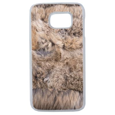 Etui Housse Coque Originale Effet Poils D Animaux Samsung Galaxy S6 Edge