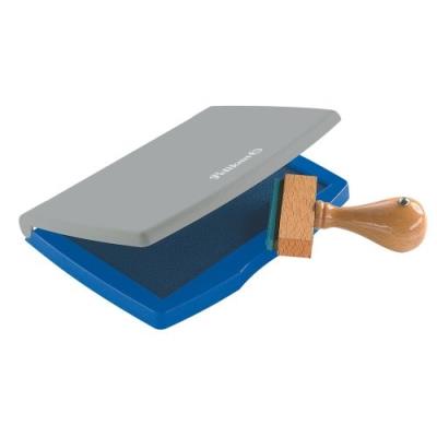 Pelikan stempelkussens in kunststof doos ?2e blauw (337709) pelikan büro