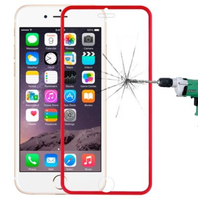 iPhone 6 Film Verre Trempé 0.3mm Rouge