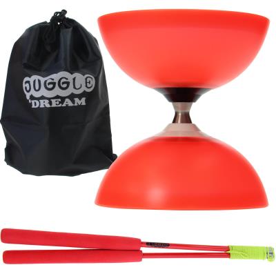 Kit diabolo Vision Free rouge + baguettes superglass + sac