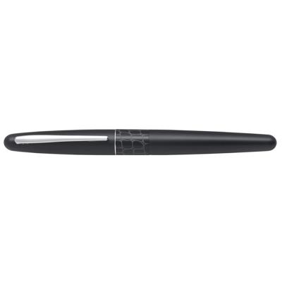 Stylo plume Mr Wildness corps noir et crocodile