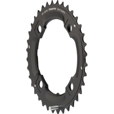 Sram mtb trutativ kit de conversion de plateau de pédalier 2 x 10 36t à broches en l noir 10,4 cm