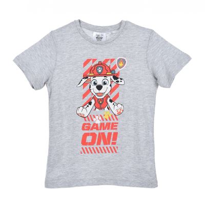 Pat Patrouille Tee shirt Garçon - Manches courtes - GRIS - 4 ans