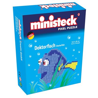 Ministeck 32563 Boîte Docteur poisson, multicolore