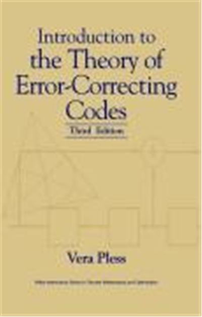 Introduction to the Theory of Error-Correcting Codes