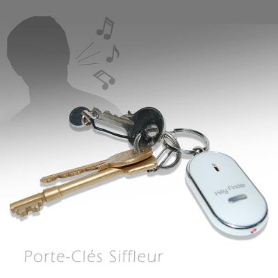 Porte-clÃ©s localisateur, porte-clÃ©s siffleur ingÃ©nieux