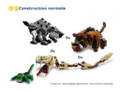 LEGO - 4884 - Les chasseurs sauvages État correct - Lego reconditionné disponible sur Fnac