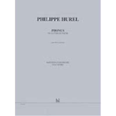 Partitions classique LEMOINE HUREL PHILIPPE - PHONUS OU LA VOIX DU FAUNE - FLUTE, ORCHESTRE Flûte traversière