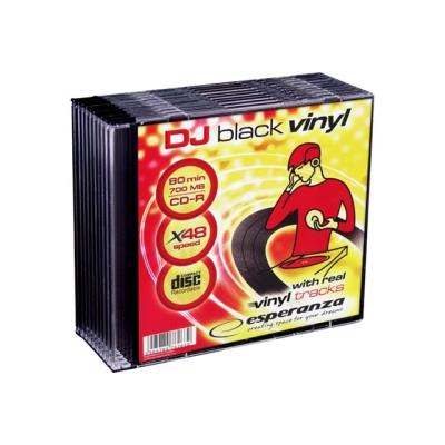 Esperanza DJ Black vinyl - CD-R x 10 - 700 MB - opslagmedia