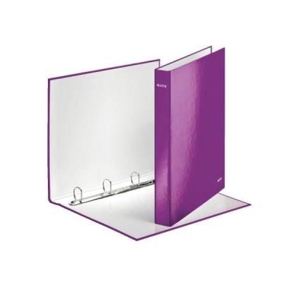 Leitz Classeur 4 Anneaux De 25mm Wow Violet