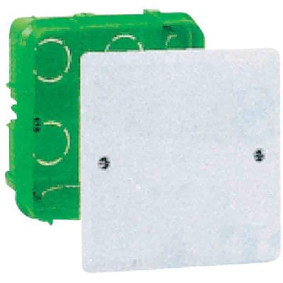 LEGRAND - Bo&icirc;te &agrave; encastrer pour mur plein 85X85X40 mm