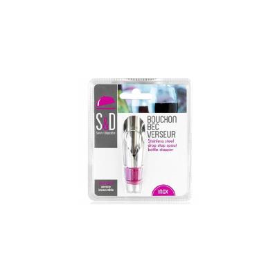Bec verseur anti gouttes avec bouchon pour le vin