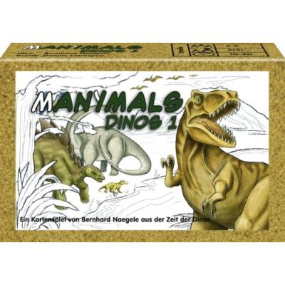 SCHMIDT - 76043 - JEUX DE SOCIÉTÉ - MANIMALS DINO 1