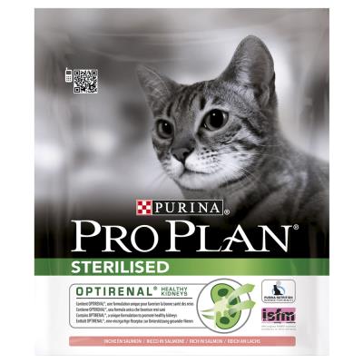 Pro Plan - Croquettes Sterilised au Saumon pour Chat Adulte Stérilisé - 400g