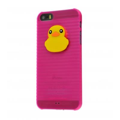 Coque iPhone 5/5S Canard Bone (Rose)