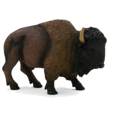 Mgm - 387024 - figurine animal - bison américain grand modèle - 10,5 x 7 cm animal planet ft-7024