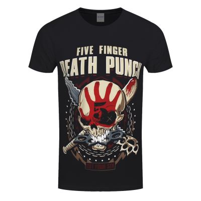 Five Finger Death Punch T-Shirt Zombie Kill Homme NoirS