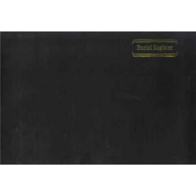 Burial Register: Form F1 (Hardcover)