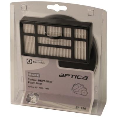 AEG AEF 136 SET DE FILTRES HEPA AVEC 1 FILTRE HEPA ET 1 FILTRE MOTEUR POUR AEG- ELECTROLUX APTICA /ATT 79 SERIE
