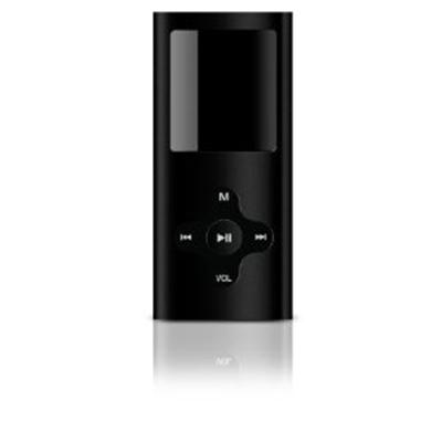 Baladeur Lecteur MP3/MP4 Noir 2 Go Ecran 1,8 pouces Evolutif Emplacement Micro SD pour la mémoire