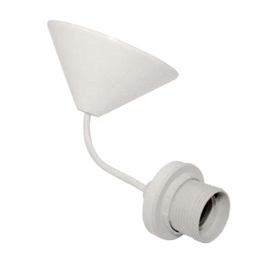 Kit de suspension E27 Blanc gloss - Câble HO3VVH2-F