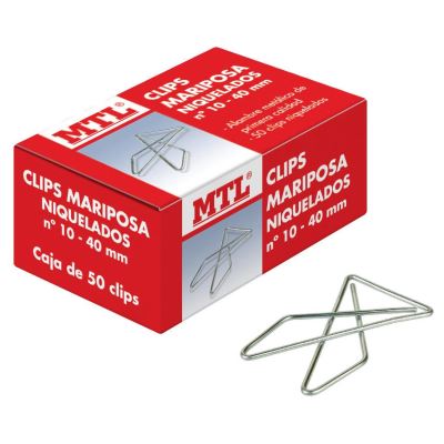 CLIPS papillon petits Boîte 50