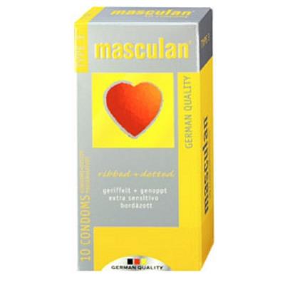 Masculan Préservatifs Masculan Nervurés A Reservoir