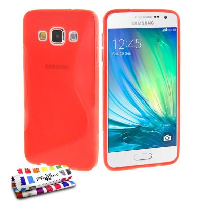 Coque Souple Ultra-Slim Le S Premium Rouge pour SAMSUNG GALAXY A3