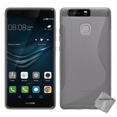 Housse etui coque pochette silicone gel fine pour Huawei P9 - TRANSPARENT