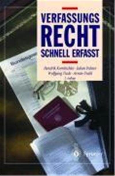 Verfassungsrecht. Schnell erfaßt