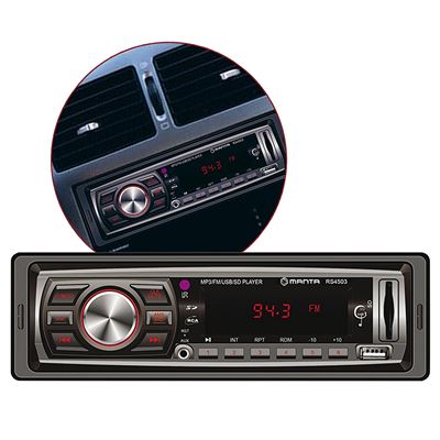 Manta RS4503 - Radio voiture - SD, USB, MP3 - Affichage LED