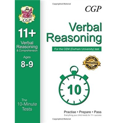 10Minute Tests For 11 Verbal Reasoning A