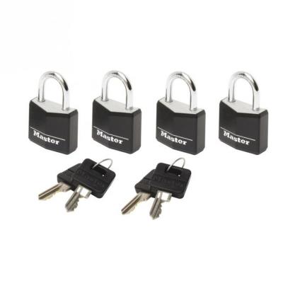Masterlock lot de 3 cadenas + 1 gratuit aluminium couverture vinyle