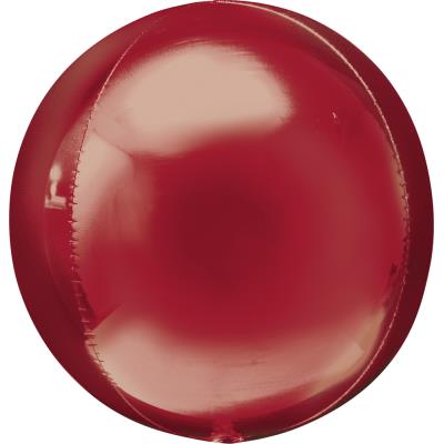 Ballon Sphère Mylar Rouge