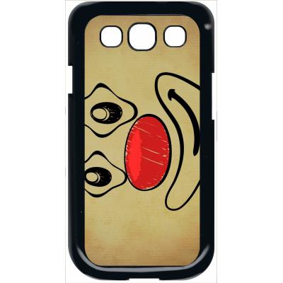 Coque samsung s3 smiley clown nez rouge