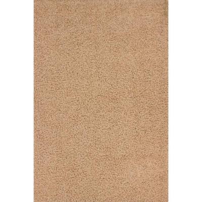 RELAX Tapis de salon Shaggy beige 45mm 80x150 cm