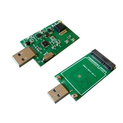 Adaptateur mSATA vers USB 3.0 Pour SSD mini PCIe de type mSATA