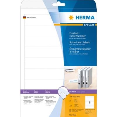 Herma Etiquettes Classeur 190 X 30 Mm 225 Etiquettes